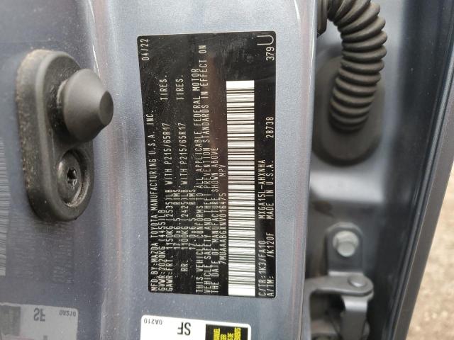 2022 TOYOTA COROLLA CR - 7MUAAABGXNV016475