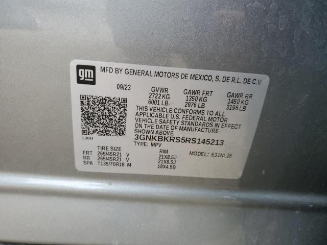 2024 CHEVROLET BLAZER RS - 3GNKBKRS5RS145213