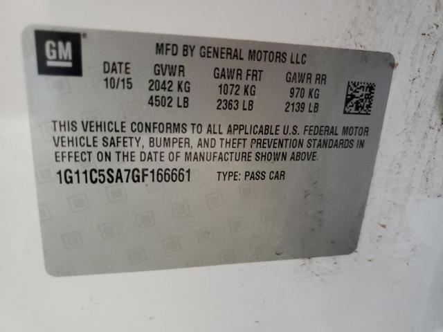 2016 CHEVROLET MALIBU LIM - 1G11C5SA7GF166661