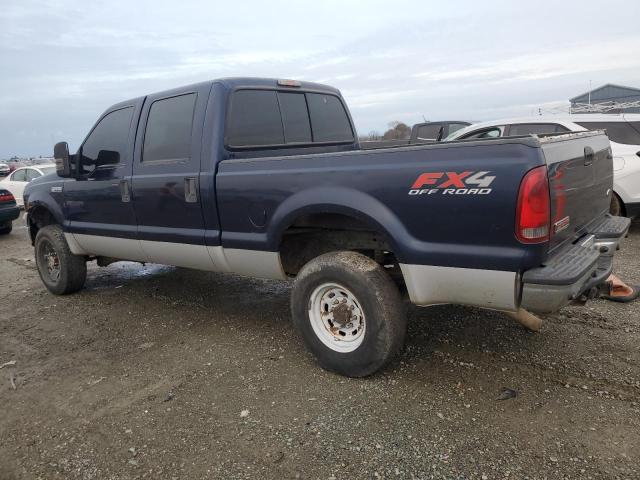 FORD F250 SUPER 2006 blue  diesel 1FTSW21P76ED77306 photo #3