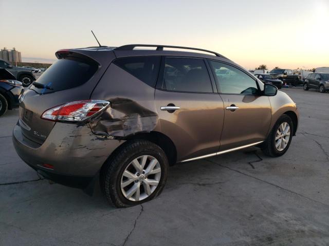 NISSAN MURANO S 2014 gray  gas JN8AZ1MW9EW504313 photo #4