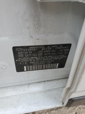 2019 HYUNDAI IONIQ - KMHC65LD4KU184129