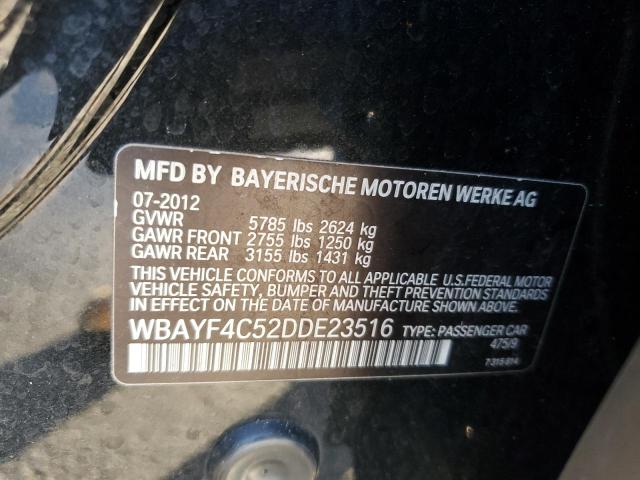 VIN WBAYF4C52DDE23516 2013 BMW 7 SERIES no.12