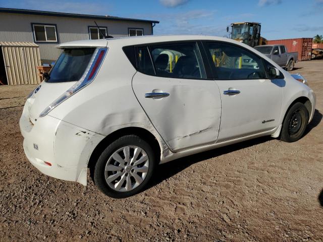 NISSAN LEAF S 2015 white  electric 1N4AZ0CP7FC333487 photo #4