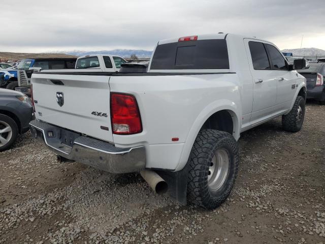 DODGE RAM 3500 L 2012 white crew pic diesel 3C63DRML2CG330482 photo #4