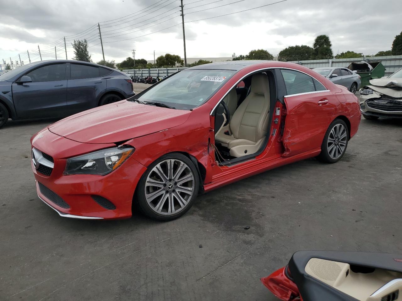  Salvage Mercedes-Benz Cla-class