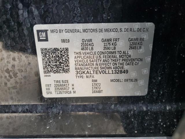 2020 GMC TERRAIN SL - 3GKALTEV0LL132849