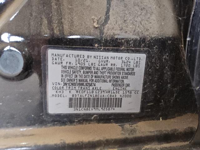 VIN 3N1CN8EV9ML925874 2021 NISSAN VERSA no.12