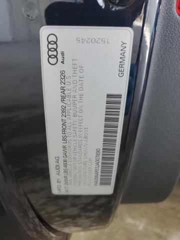 VIN WAUNNAF53JA007890 2018 AUDI A5 no.12