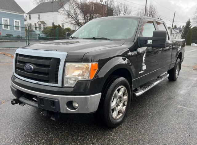 FORD F150 SUPER 2013 black crew pic gas 1FTFW1ET9DFD71324 photo #3