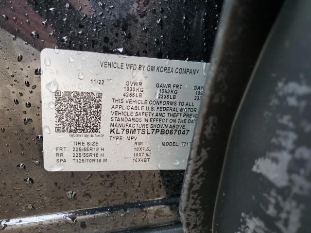 2023 CHEVROLET TRAILBLAZE - KL79MTSL7PB067047