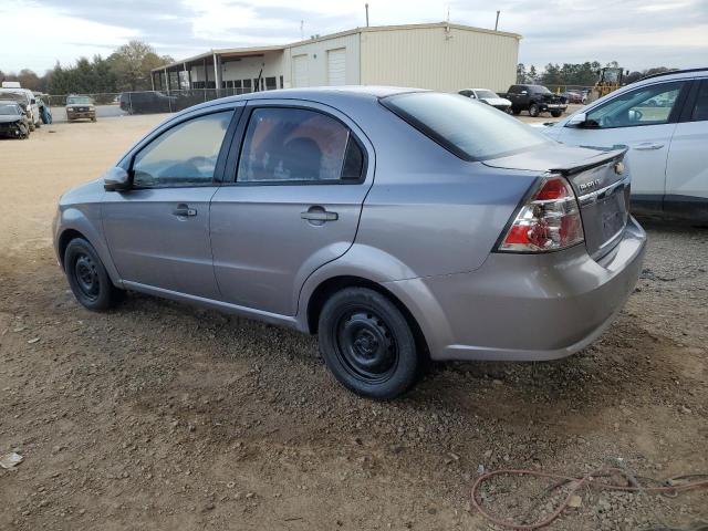 CHEVROLET AVEO LS 2010 gray sedan 4d gas KL1TD5DE7AB133453 photo #3