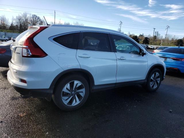 HONDA CR-V TOURI 2015 white  gas 5J6RM4H91FL127329 photo #4