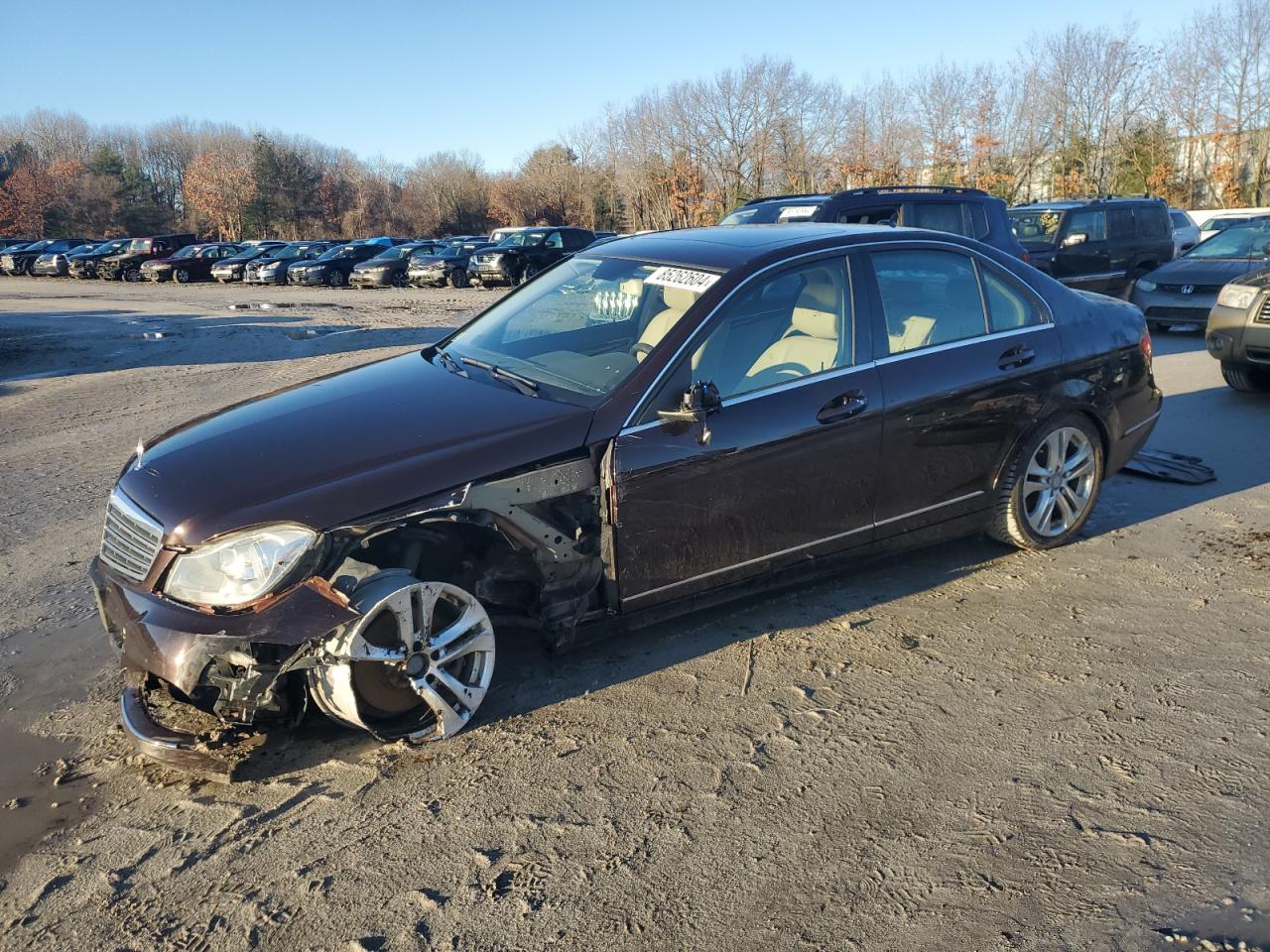 Lot #3033039010 2012 MERCEDES-BENZ C 300 4MAT