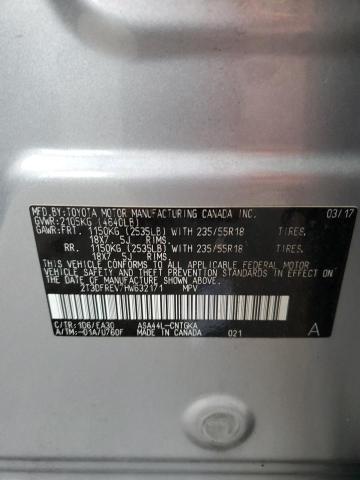 2017 TOYOTA RAV4 LIMIT - 2T3DFREV7HW632171