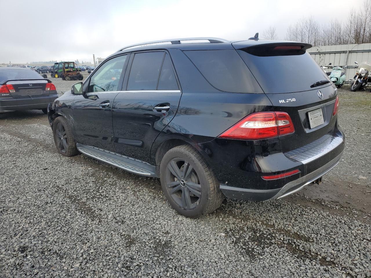 Lot #3034303061 2015 MERCEDES-BENZ ML 250 BLU