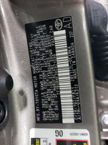 2017 TOYOTA COROLLA L - 2T1BURHE3HC921096