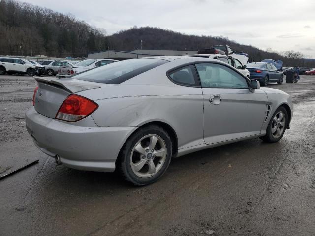 HYUNDAI TIBURON GS 2006 silver  gas KMHHM65D96U222152 photo #4