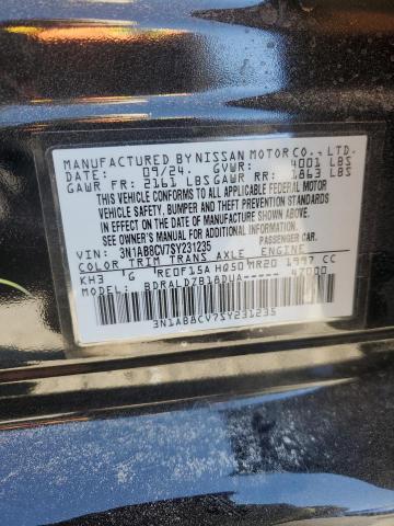 2025 NISSAN SENTRA SV - 3N1AB8CV7SY231235