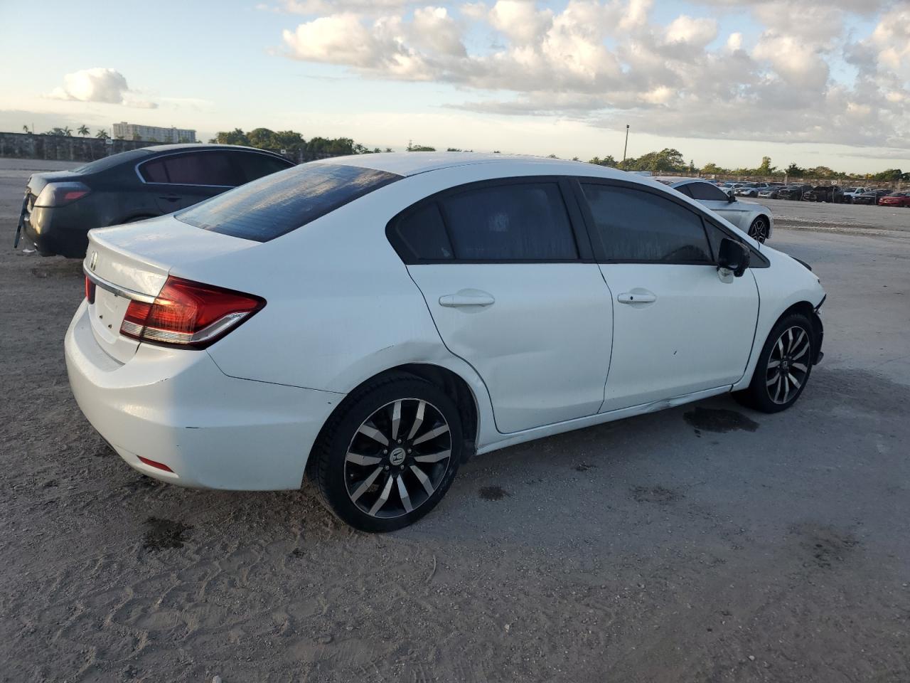 Lot #3034386089 2014 HONDA CIVIC EXL