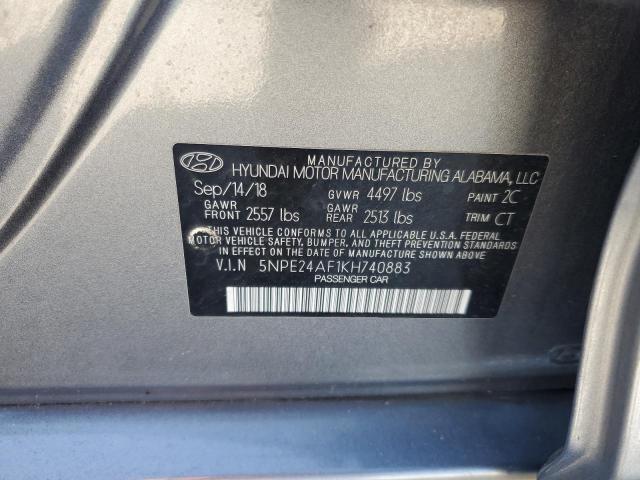 2019 HYUNDAI SONATA SE - 5NPE24AF1KH740883