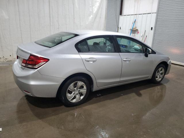 HONDA CIVIC LX 2015 silver  gas 19XFB2F55FE277939 photo #4