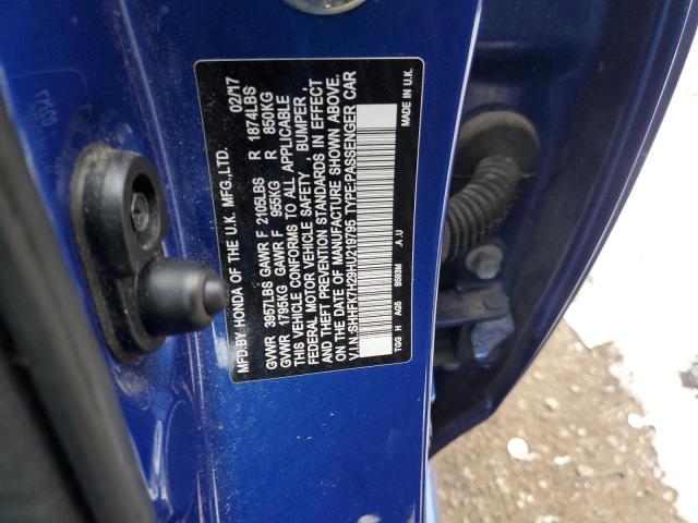 2017 HONDA CIVIC LX - SHHFK7H29HU219795