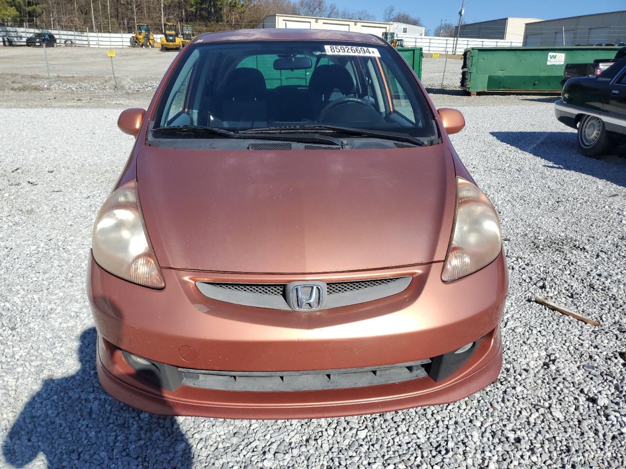 Lot #3033125996 2008 HONDA FIT SPORT