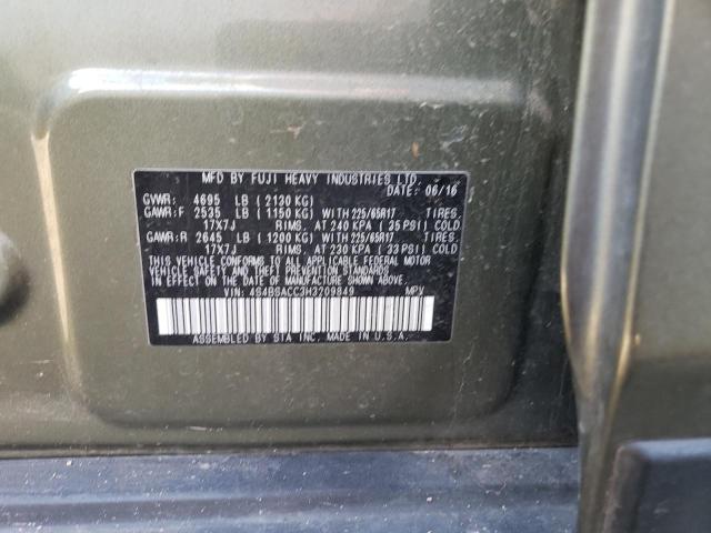 2017 SUBARU OUTBACK 2. - 4S4BSACC3H3209849