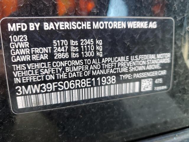 2024 BMW 330XE 3MW39FS06R8E11938