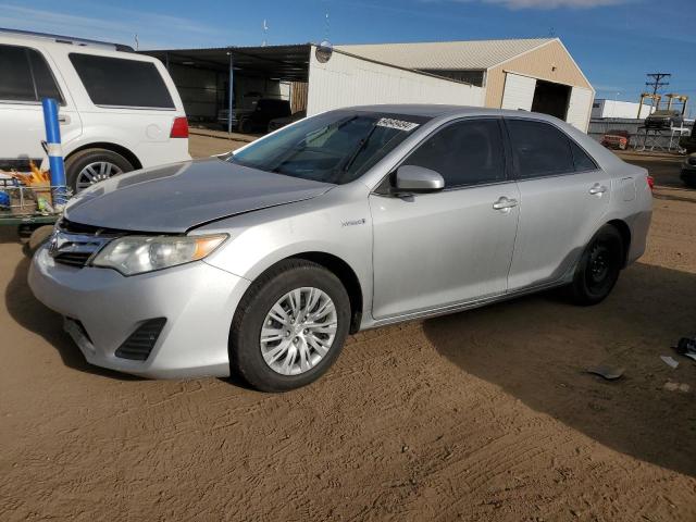 TOYOTA CAMRY HYBR 2014 silver  hybrid engine 4T1BD1FK1EU134913 photo #1