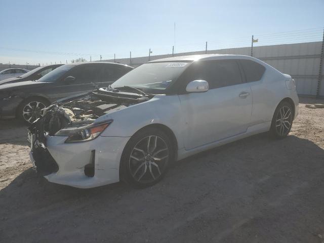 TOYOTA SCION TC 2016 white  gas JTKJF5C79GJ020530 photo #1