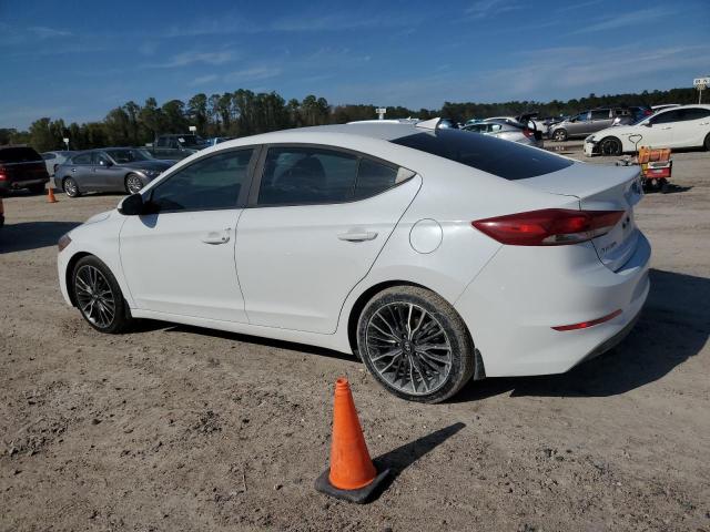 Vin: 5npd84lf9jh320293, lot: 83056454, hyundai elantra sel 20182