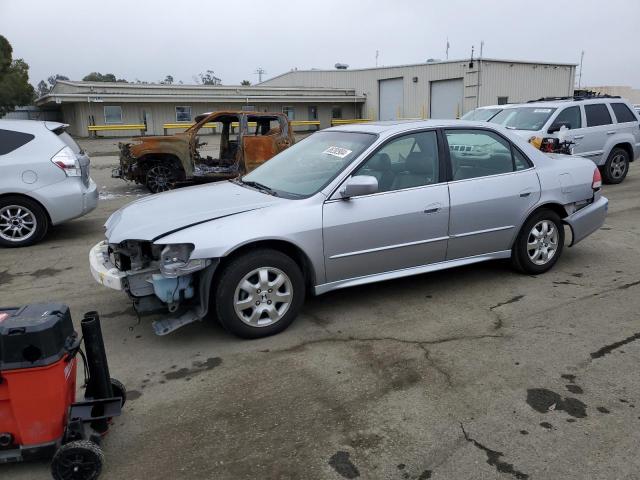 HONDA ACCORD EX 2001 silver sedan 4d gas JHMCG66041C027056 photo #1