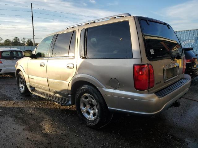 LINCOLN NAVIGATOR 2002 beige  gas 5LMEU27R32LJ00078 photo #3