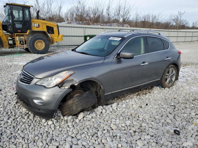 INFINITI EX35 BASE 2012 gray  gas JN1AJ0HR9CM452100 photo #1