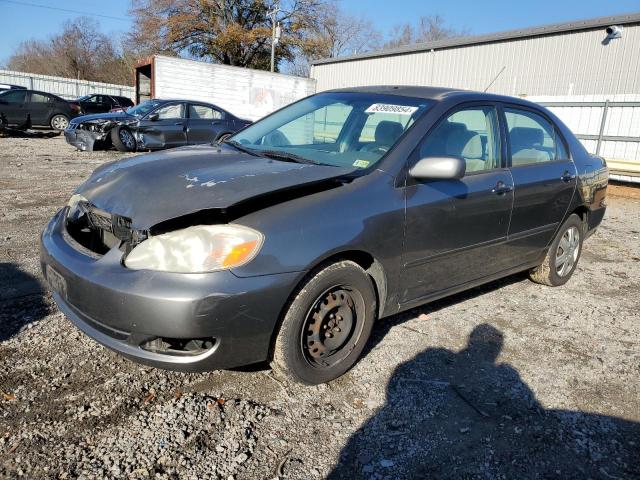 TOYOTA COROLLA CE 2008 gray sedan 4d gas 2T1BR30EX8C889953 photo #1