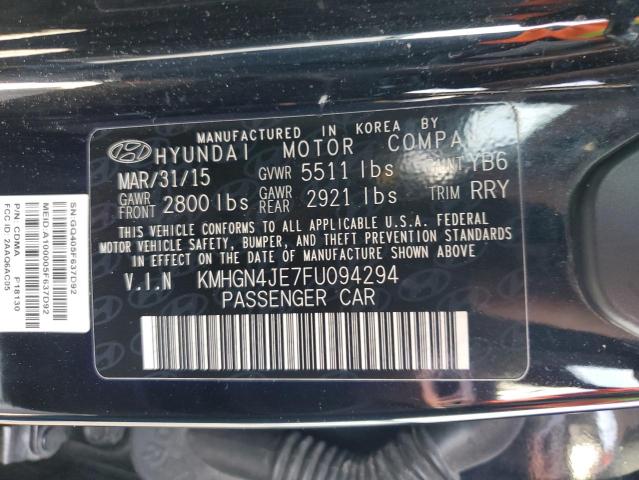 2015 HYUNDAI GENESIS 3. - KMHGN4JE7FU094294