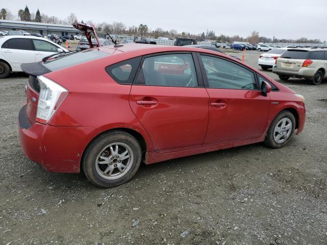 TOYOTA PRIUS 2010 red  hybrid engine JTDKN3DU3A0157869 photo #4