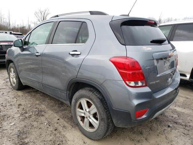 CHEVROLET TRAX 1LT 2019 gray  gas KL7CJPSB1KB924310 photo #3