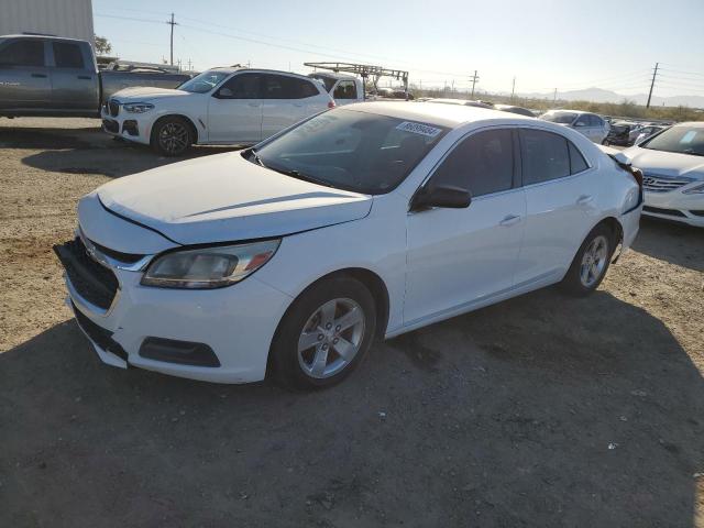 CHEVROLET MALIBU LS 2015 white  gas 1G11A5SL0FF289112 photo #1