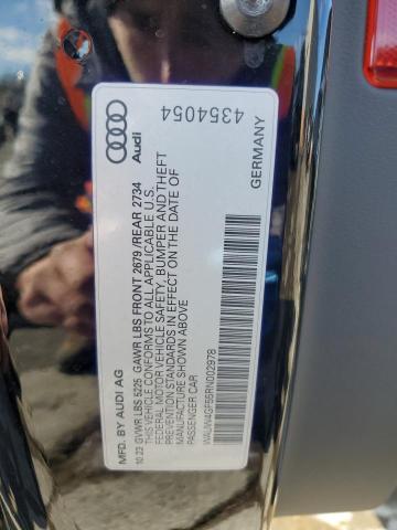2024 AUDI S5 PREMIUM - WAUW4GF55RN002978