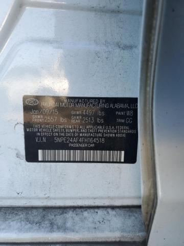 2015 HYUNDAI SONATA SE - 5NPE24AF4FH164518