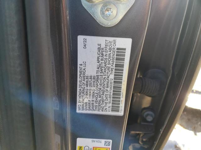 2022 ACURA TLX TECHNO - 19UUB5F41NA003012