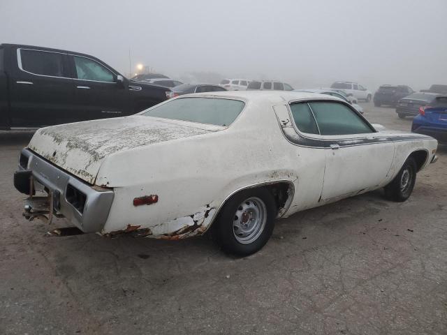 PLYMOUTH ROADRUNNER 1974 white   RM21G4G204976 photo #4