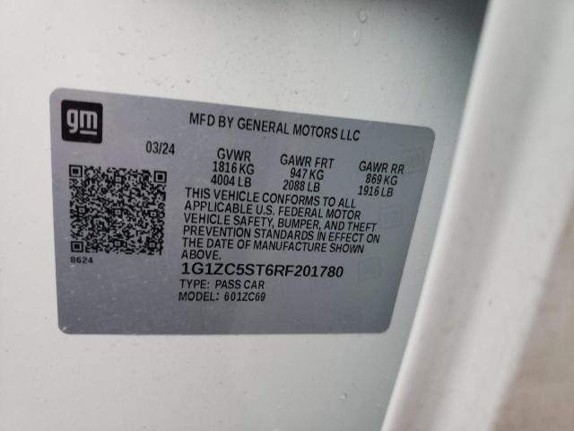 2024 CHEVROLET MALIBU LS - 1G1ZC5ST6RF201780