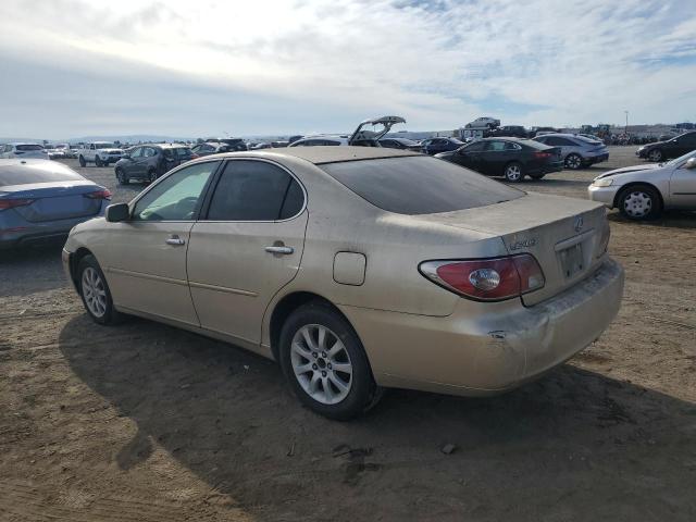 LEXUS ES 330 2004 gold  gas JTHBA30GX45020560 photo #3