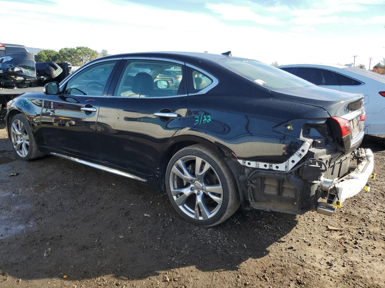 Lot #3052270632 2015 INFINITI Q70L 3.7