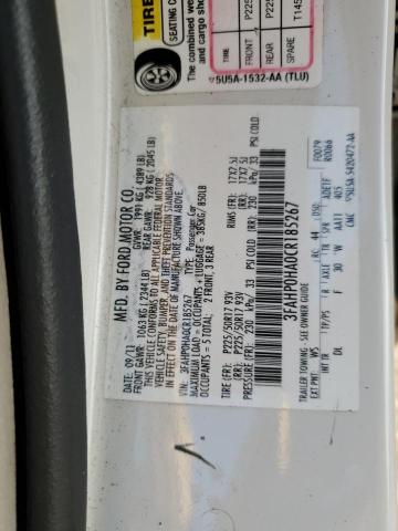 2012 FORD FUSION SE - 3FAHP0HA0CR185267