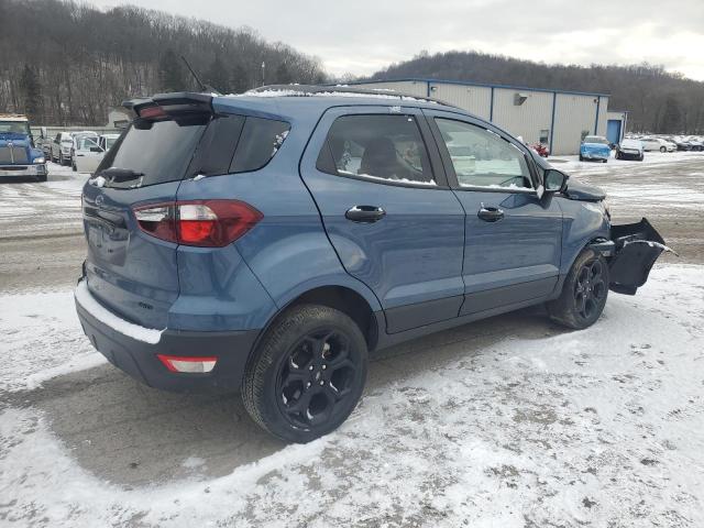 FORD ECOSPORT S 2022 blue  gas MAJ6S3JL9NC458176 photo #4